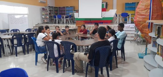 Maleta viajera – Comfama: Programa leo (lectura – escritura – oralidad)